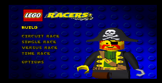 Lego Racers Title Screen